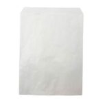 Bagerpose 1.5 kg 200x260+20 mm FSC 40 gr Hvid