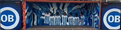 Fan Fejring posterprint 100x25 Mat Fine Art papir 230 g - Billede 1