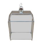 Lanterne lampe 15x30x50 cm jern