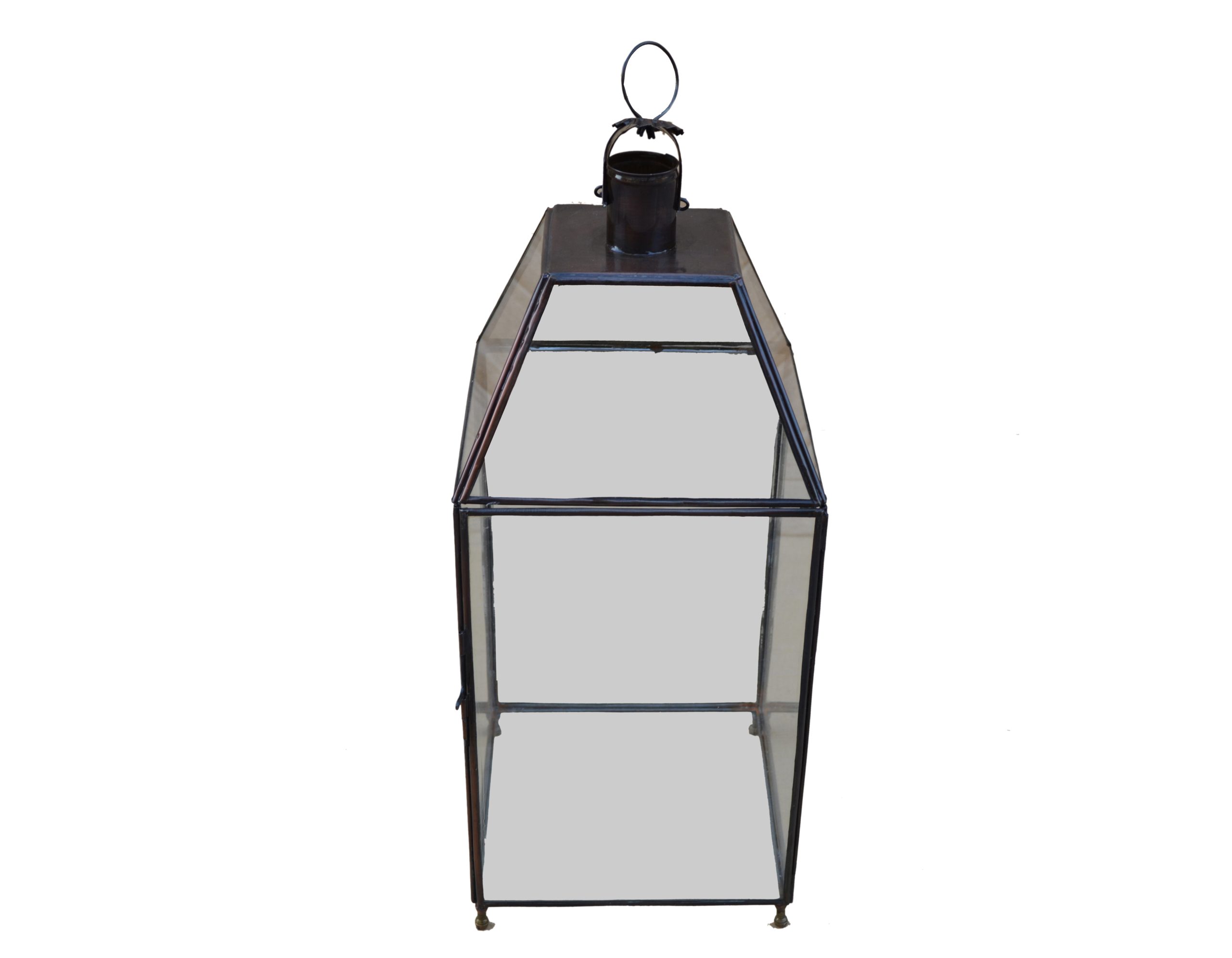 DSC_0201 Lanterne lampe 20x20x50 jern - Billede 1